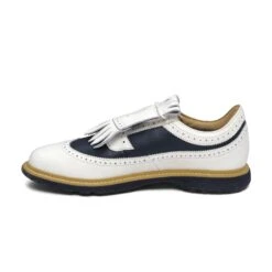 Malbon X Adidas MC87 Spikeless Golf Shoe (Mens Sizing) -Trend Wear Shop 10082603 OFF WHITE JADE 2