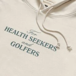 HEALTH SEEKERS HOODED SWEATSHIRT -Trend Wear Shop HealthSeekersHoodieCream2