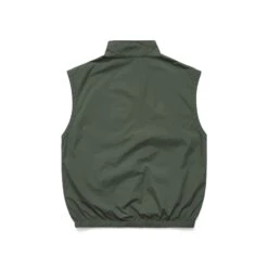 MALBON X PTM 1/4 ZIP NYLON VEST -Trend Wear Shop M 7912 PTM GREEN 3