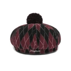 MALBON X PTM FLAT CAP -Trend Wear Shop M 8217 PTM BLACK RED 4