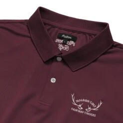 Wringer Performance Pique Polo -Trend Wear Shop M 8340 MAROON 2