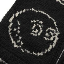 MALBON X KANATA KNITS BUCKETS JACKET -Trend Wear Shop M 8491 BLK 3REV