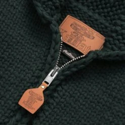 MALBON X KANATA KNITS M SCRIPT JACKET -Trend Wear Shop M 8492 GRN 2REV