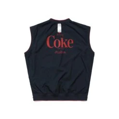 MALBON X COCA-COLA REVERSIBLE NYLON VEST -Trend Wear Shop M 8522 POWDER NAVY 5