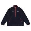 MALBON X COCA-COLA SHERPA 1/2 ZIP PULLOVER -Trend Wear Shop M 8523 NAVY 1