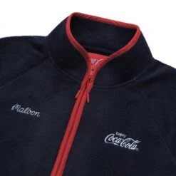 MALBON X COCA-COLA SHERPA 1/2 ZIP PULLOVER -Trend Wear Shop M 8523 NAVY 2