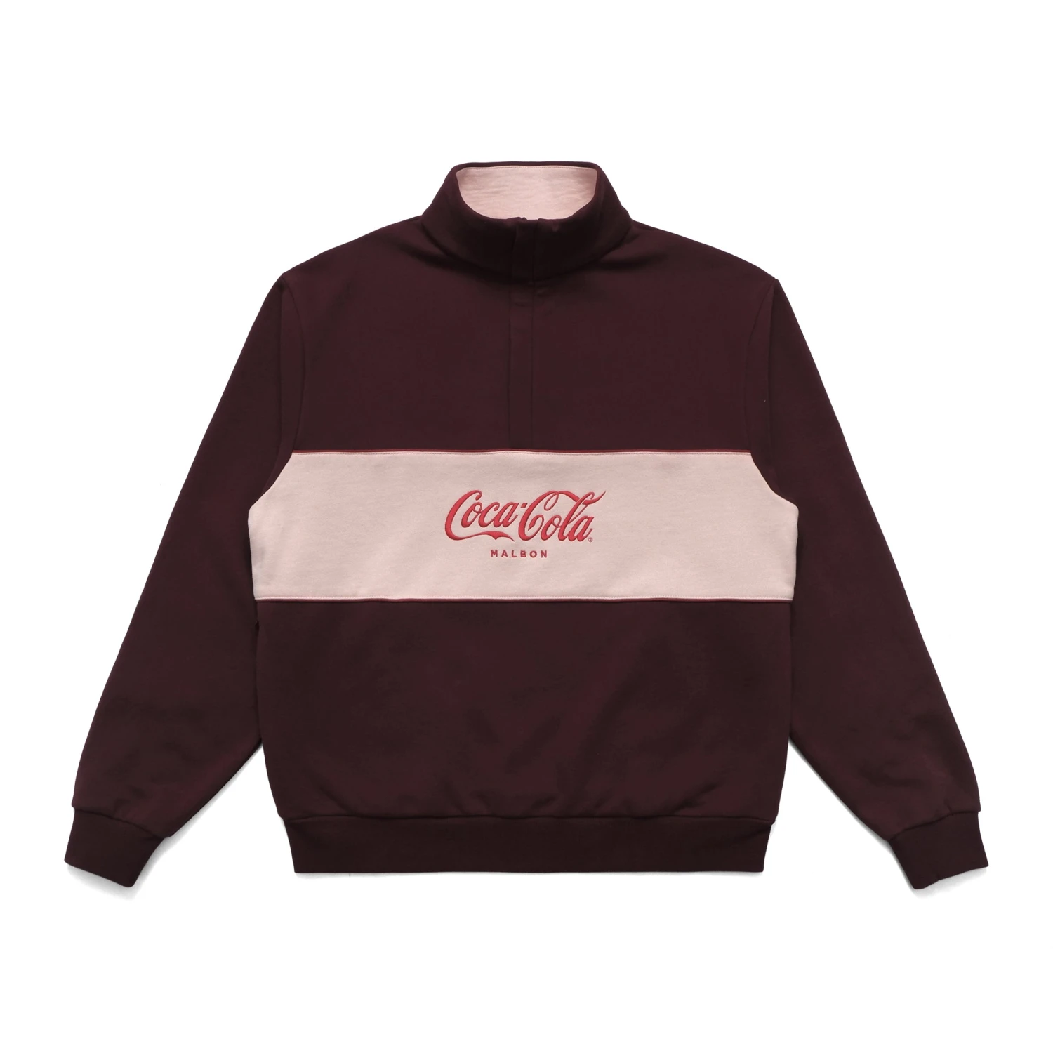 MALBON X COCA-COLA SPENCERIAN 1/4 ZIP FLEECE 3 MALBON X COCA-COLA SPENCERIAN 1/4 ZIP FLEECE