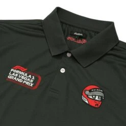 MALBON X F1 PRINCIPAL PERFORMANCE PIQUE POLO -Trend Wear Shop M 8551 GRN 2