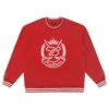 MALBON X BUDWEISER CHAMPIONS FLEECE CREWNECK -Trend Wear Shop M 8576 RED 1