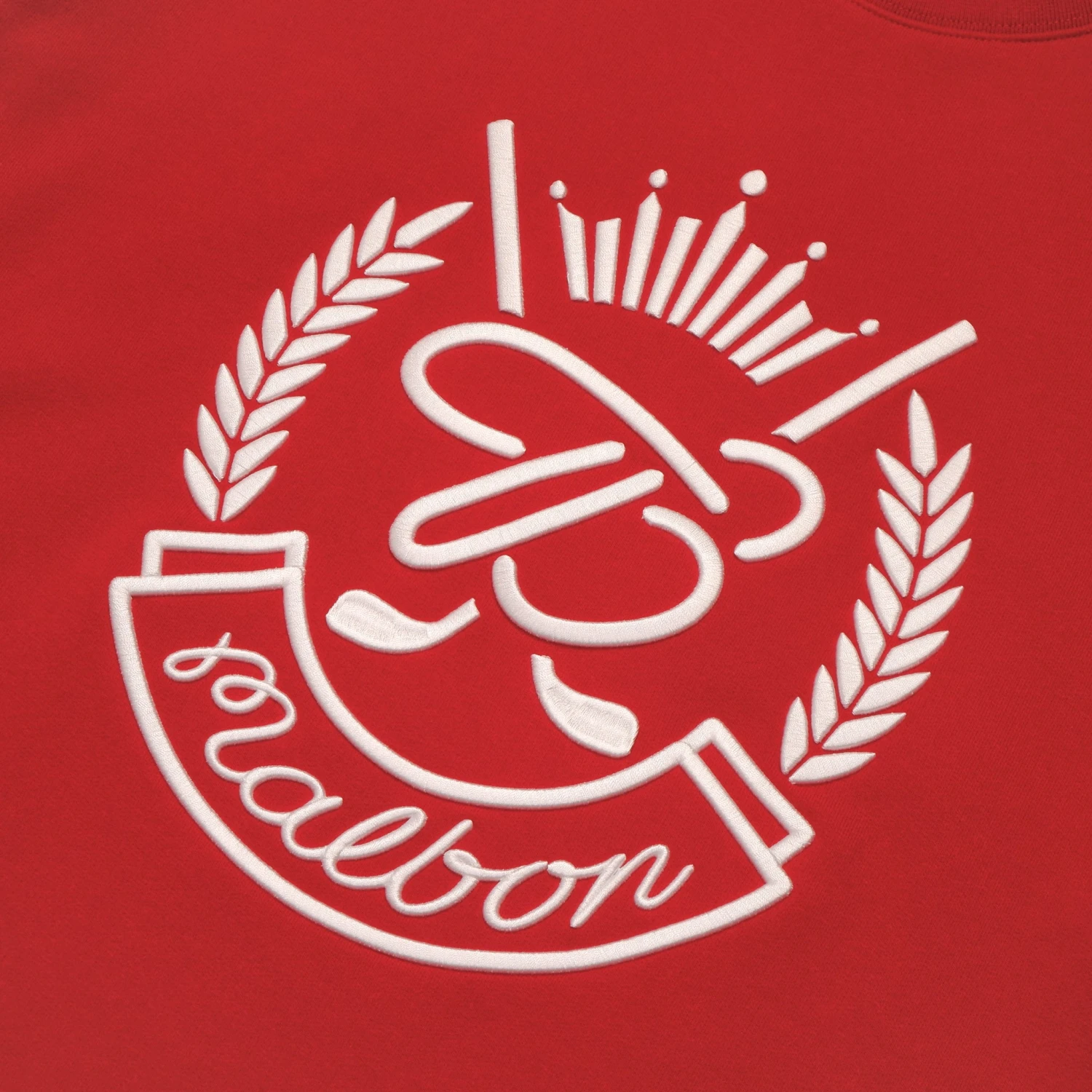 MALBON X BUDWEISER CHAMPIONS FLEECE CREWNECK 4 MALBON X BUDWEISER CHAMPIONS FLEECE CREWNECK - Image 2