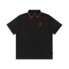 MALBON X BUDWEISER PERFORMANCE ZIP POLO -Trend Wear Shop M 8578 BLK RED 1