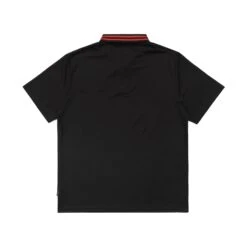 MALBON X BUDWEISER PERFORMANCE ZIP POLO -Trend Wear Shop M 8578 BLK RED 3