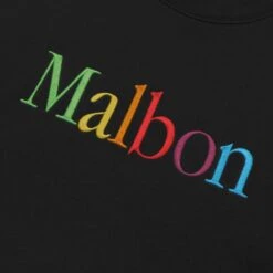 Malbon X Beams Rainbow Crewneck -Trend Wear Shop M 8629 BLACK 2