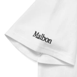 Malbon X Beams Rainbow Short Sleeve Polo -Trend Wear Shop M 8631 WHITE 3