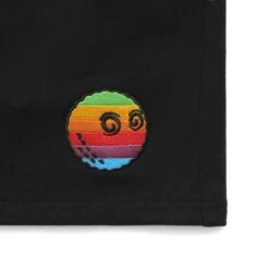 Malbon X Beams Rainbow Short -Trend Wear Shop M 8632 BLACK 2