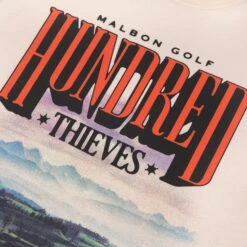 Malbon X 100 Thieves Horizon Tee -Trend Wear Shop M 8688 IVR 2