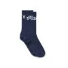 BON SCRIPT SOCK -Trend Wear Shop M 8779 NVY 1