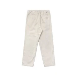 Washed Cotton Twill Cropped Chino Pant -Trend Wear Shop M8000Ivory3