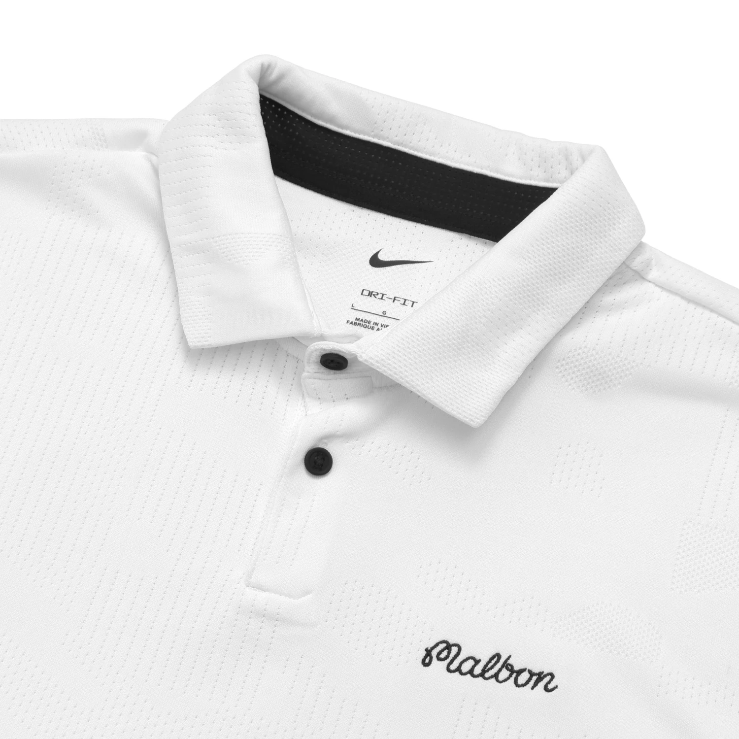 MALBON X NIKE DRI-FIT JACQUARD TOUR POLO 5 MALBON X NIKE DRI-FIT JACQUARD TOUR POLO - Image 3