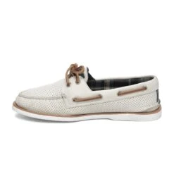 Malbon X Sperry 2-Eye (MENS) -Trend Wear Shop MalbonxSperry2EyeTopSiderIvory2