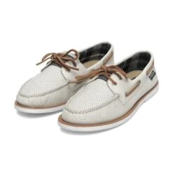 Malbon X Sperry 2-Eye (MENS) -Trend Wear Shop MalbonxSperry2EyeTopSiderIvory6