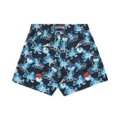 Malbon X Vilebrequin Moorise Swim Trunk -Trend Wear Shop MalbonxVilebrequinMoonriseSwimTrunkBlue4