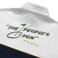 MALBON X WASTE MANAGEMENT Fleece 1/2 Zip -Trend Wear Shop MalbonxWMFleeceHalfZipWhite4