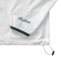 MALBON X WASTE MANAGEMENT Nylon Popover Jacket -Trend Wear Shop MalbonxWMNylonPopoverJacketWhite4