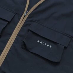 MALBON X THE PLAYERS FISHING VEST -Trend Wear Shop ThePlayersCottonTwillFishingVestNavy2