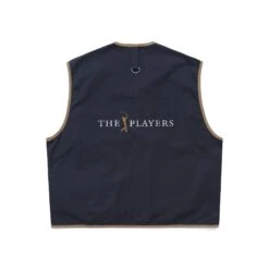 MALBON X THE PLAYERS FISHING VEST -Trend Wear Shop ThePlayersCottonTwillFishingVestNavy4