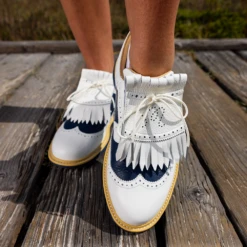 Malbon X Adidas MC87 Spikeless Golf Shoe (Mens Sizing) -Trend Wear Shop blueshoesw1