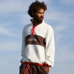 Mandalay Fleece Quarter Zip -Trend Wear Shop whiteqzip2