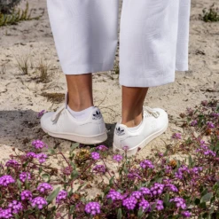 Malbon X Adidas Stan Smith Spikeless Golf Shoe (Mens Sizing) -Trend Wear Shop whiteshoes3